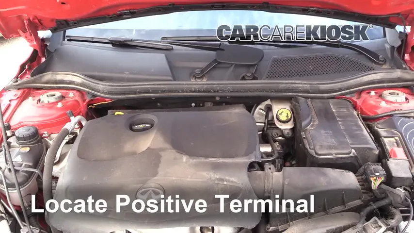 2017 Infiniti QX30 2.0L 4 Cyl. Turbo Battery Jumpstart